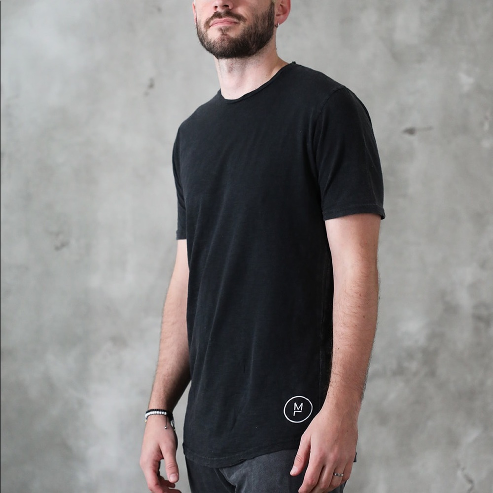 Classic ML Garment Dyed Tee by Modern Lusso